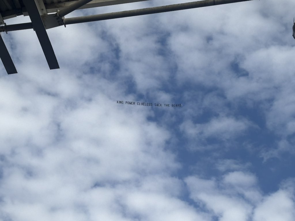 A banner in the sky. <a href="/talkSPORT/">talkSPORT</a>