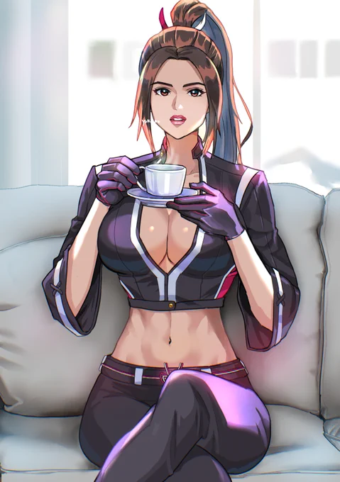 そろそろ出勤ですよ#餓狼伝説 #MaiShiranui アンディーってリアルで聞けて楽しかったです 