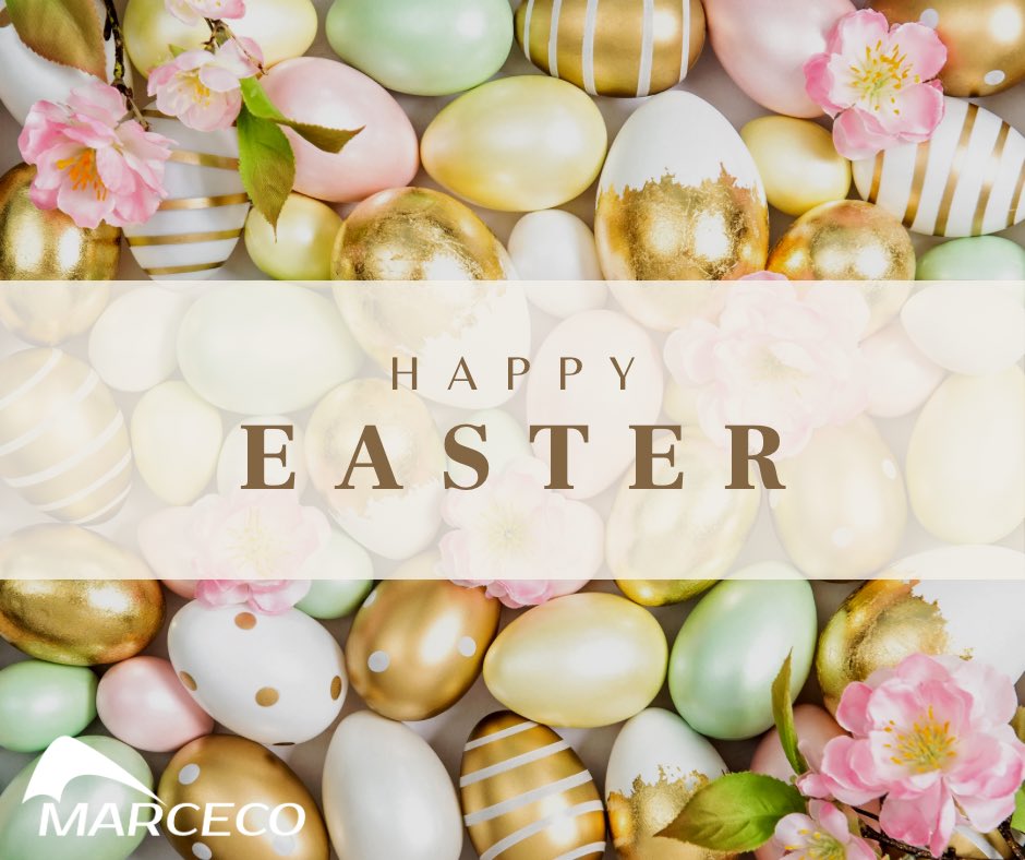 Wishing you a Happy Easter from all of us at Marceco!

May your day be filled with joy, renewal, and time well spent with loved ones.

#HappyEaster #SpringRenewal #MarcecoStrong