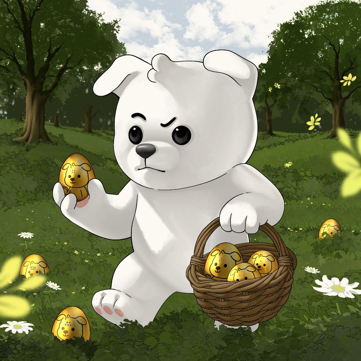 Wishing you a joyful Easter Sunday.

Be the first person to find the 7 hidden eggs we hid in multiple spots.