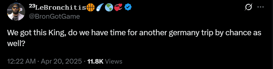 ApexJones22's tweet image. Even the most bronsexual bronsexual had to keep it real after his pookie got mangled by 22 points last night #MINvsLAL #NBAPlayoffs #PEDs