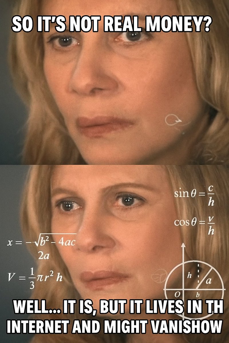 ShadowKa1zen's tweet photo. Trying to explain crypto to your mom like… https://t.co/uPoyd532uU