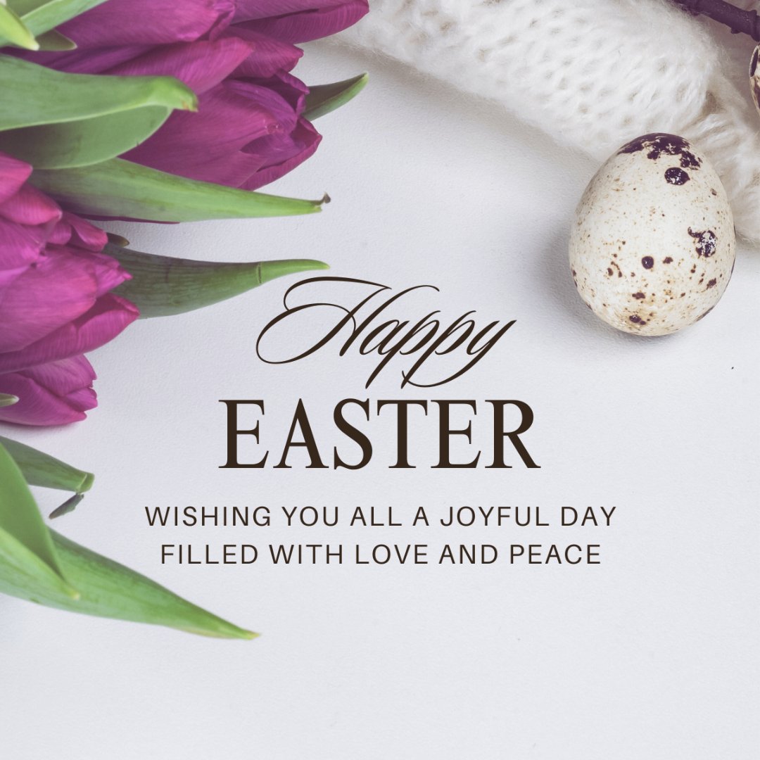 Prevost85's tweet photo. 🌷 Happy Easter! 🌿 

Easter is a time for fresh starts and new possibilities. May this season bring renewal, peace, and joy to your home and heart. https://t.co/vmRVrZ3vv6