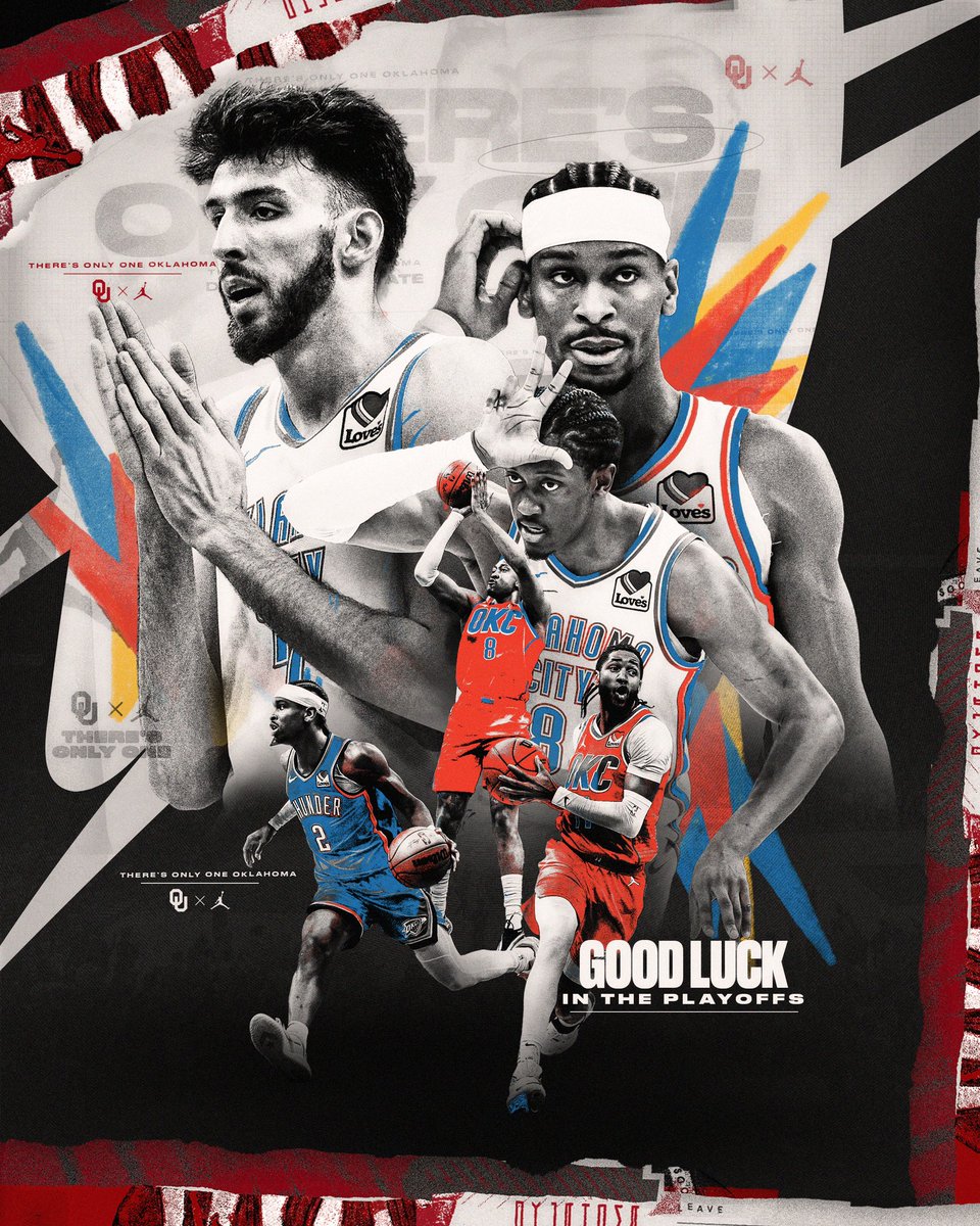 OU_Football's tweet photo. Ready to Thunder Up! ⚡️ @okcthunder https://t.co/nyNTjZsKb3