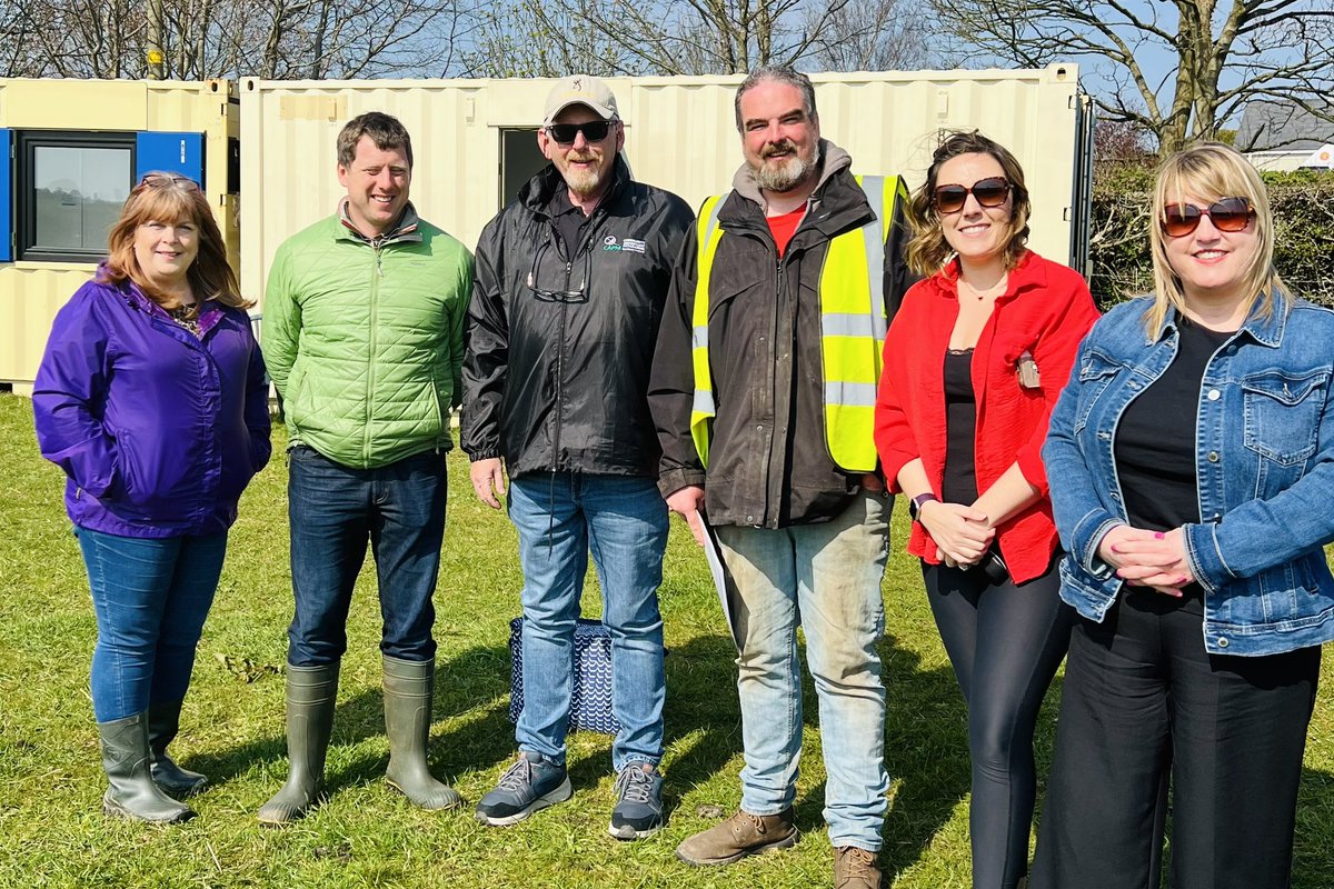 gerry_millar's tweet photo. @MontgorHeather @HeritageFundNI @QUBCommunities1 It was also great to have local MLAs @CathyMasonSF &amp; Andy McMurray  @cllrmcmurray &amp; their local council colleagues join us at CAPNI for some hands on archaeology &amp; supporting the outreach to local schools &amp; community mental health support groups. https://t.co/IDWMgAaC2n