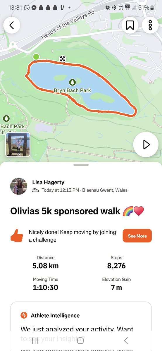LisaHagz's tweet photo. So proud of Olivia. Today she completed her 5k sponsored walk and has managed to raise a whopping £1110 for @Autism 
#AutismAwarenessMonth
#AutismAcceptanceMonth https://t.co/0paOO8e17E