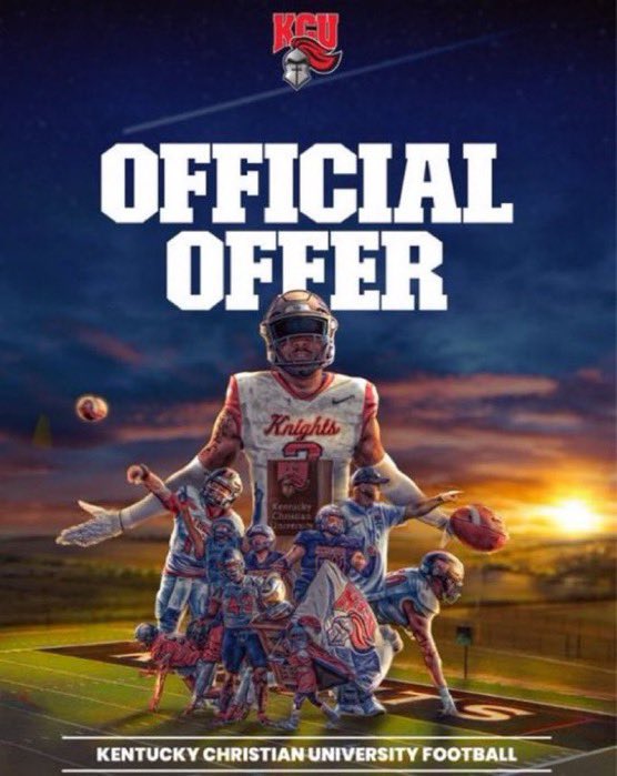 Blessed to receive an offer from Kentucky Christian! #agtg <a href="/coachcollier1/">Alex Collier</a> <a href="/Coach_J_Parker/">Jarvis Parker</a> <a href="/firstcoastbucs/">First Coast Bucs</a> <a href="/CoachBBrooks8/">Brandon Brooks</a>