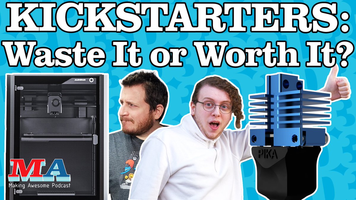 Grant @3D Musketeers #1440Makers (@3d_musketeers) on Twitter photo LIVE in 30! (Noon Eastern) Talking all about <a href="/Kickstarter/">Kickstarter</a> and its implications for both small and large businesses.
Wanted to back a KS, but wondered WHY a company is using them? Come hang out and learn!
Live at Noon with <a href="/Construct3D_AM/">Construct3D</a> LIVE in 30! (Noon Eastern) Talking all about <a href="/Kickstarter/">Kickstarter</a> and its implications for both small and large businesses.
Wanted to back a KS, but wondered WHY a company is using them? Come hang out and learn!
Live at Noon with <a href="/Construct3D_AM/">Construct3D</a>