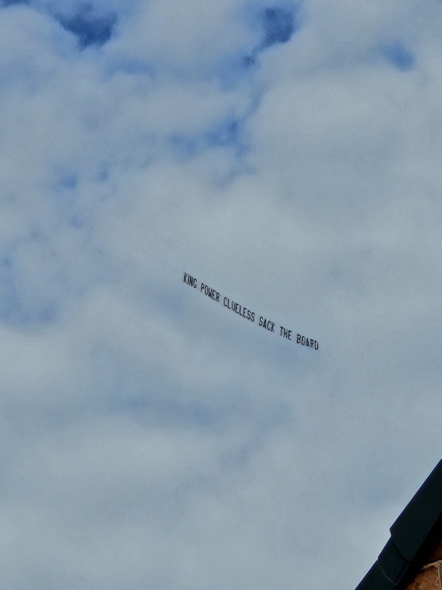 OBirkens's tweet image. Foxes fans #lcfc #kingpower @LCFC