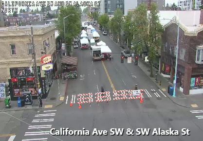 カリフォルニアアベニューのイベントSW SW Alaska St＆Sw Oregon