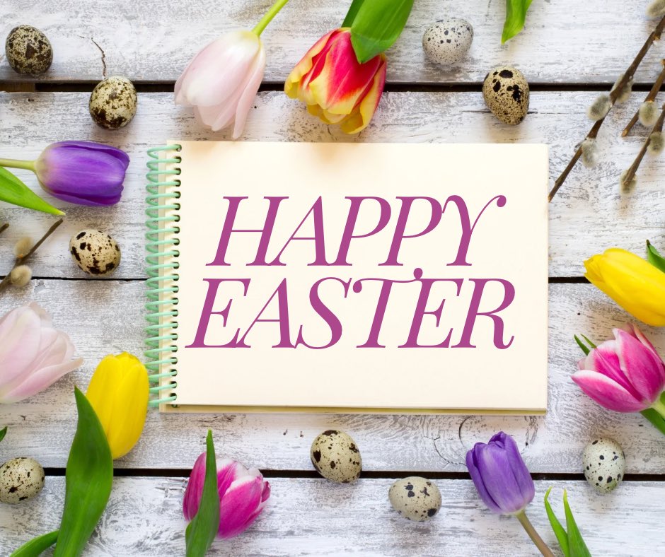 Wishing friends, family, co-workers and community a joyful Easter filled with hope, love, and renewal. May this season bring you peace and happiness as we celebrate new beginnings together. Happy Easter!🐣