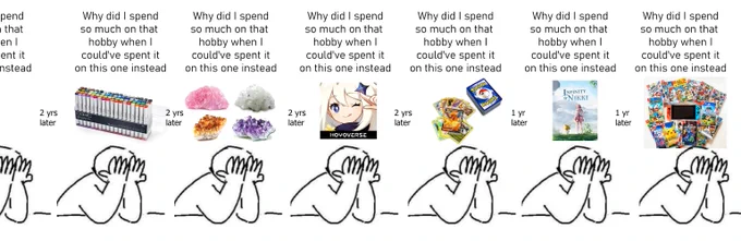 When you have the expensive hobby autism instead of the being good at maths autism 