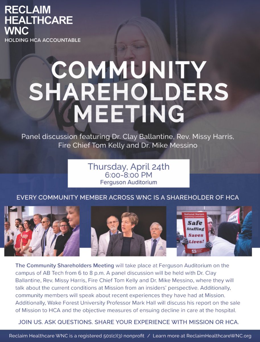 Please share and join us on Thursday.
