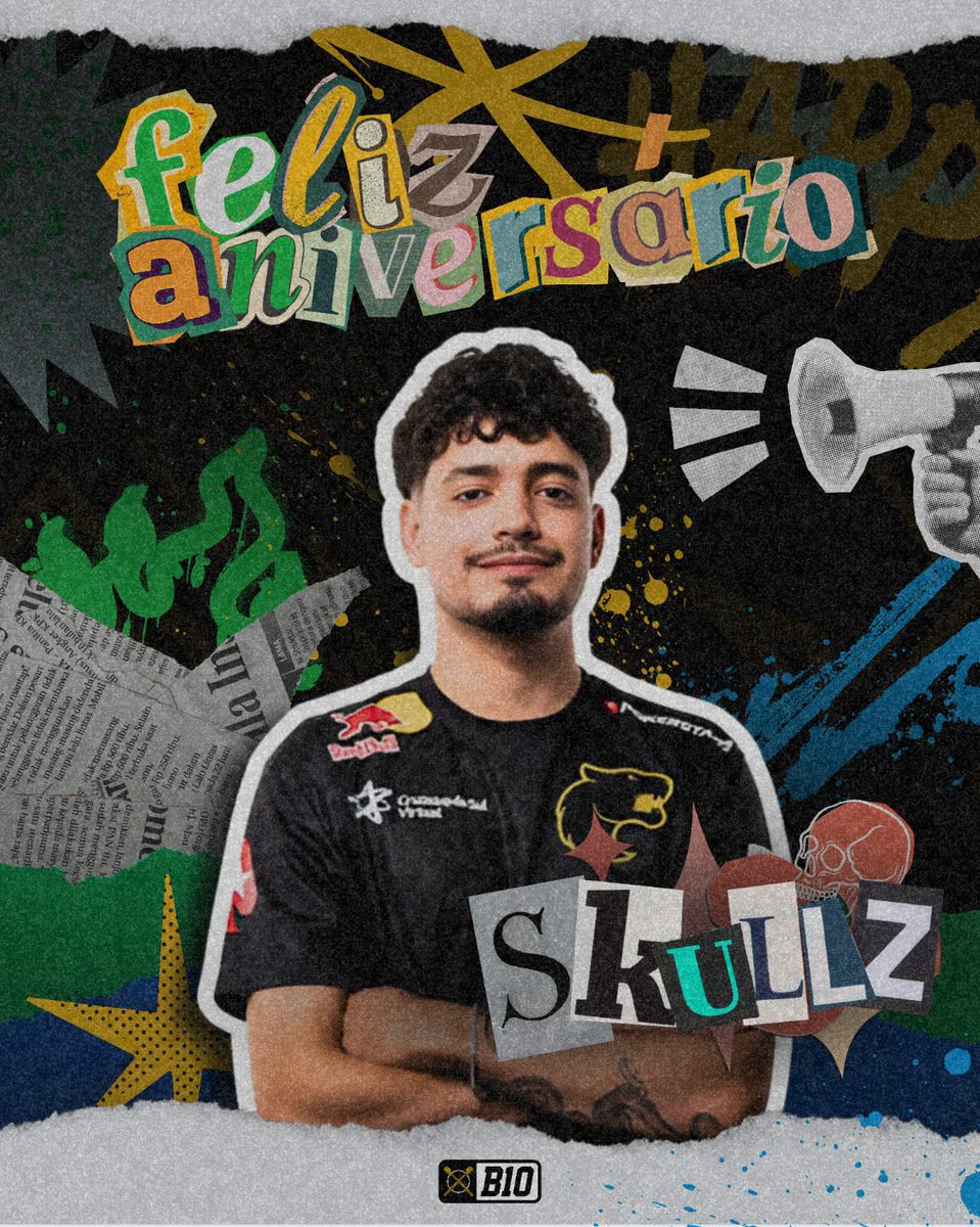 Hoje é dia dele: <a href="/skullzcs/">Felipe Medeiros</a>  🔥

Que seu dia seja INCRÍVEL, saiba que a comunidade B10 têm muito carinho por ti!
Aproveite muito seu dia com aqueles que ama ❤️