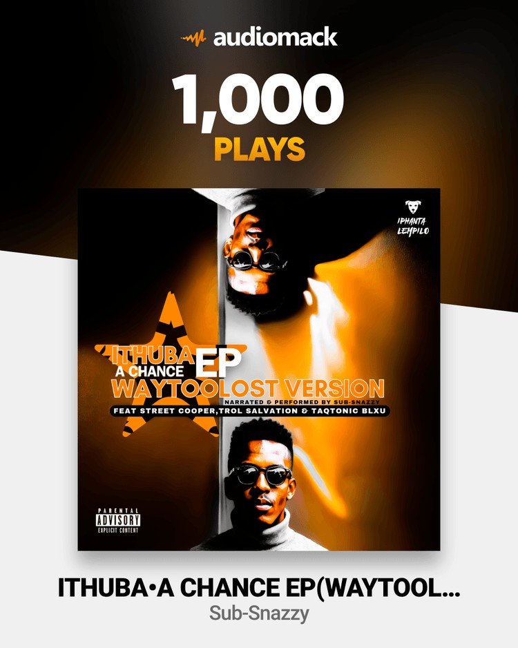 $ub-$nazzy (@real_subsnazzy) on Twitter photo S/O to My Investors❤️🔥
This project just reached 1,000 plays on <a href="/audiomackafrica/">Audiomack Africa</a> 💯
Click here👇🏾
audiomack.com/real_subsnazzy… S/O to My Investors❤️🔥
This project just reached 1,000 plays on <a href="/audiomackafrica/">Audiomack Africa</a> 💯
Click here👇🏾
audiomack.com/real_subsnazzy…