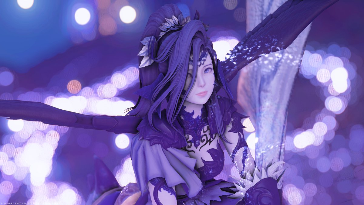 おやすみなさい～🌙来週も(و•o•)و＜ﾌｧｲﾄー
イノセントマウントの光がいい感じに撮れました✨

#FF14SS #アウラ