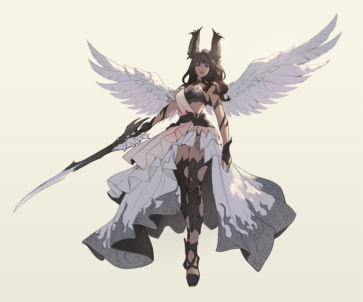 chaosringen's tweet photo. My WoL has new glam. Should I make a blue version?#FFXIV https://t.co/5jaXlJA4Yy