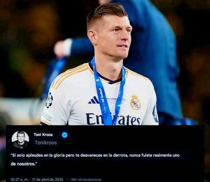 Paul_Tenorio's tweet photo. Palabra de Toni Kroos https://t.co/FRuhtZwh6t