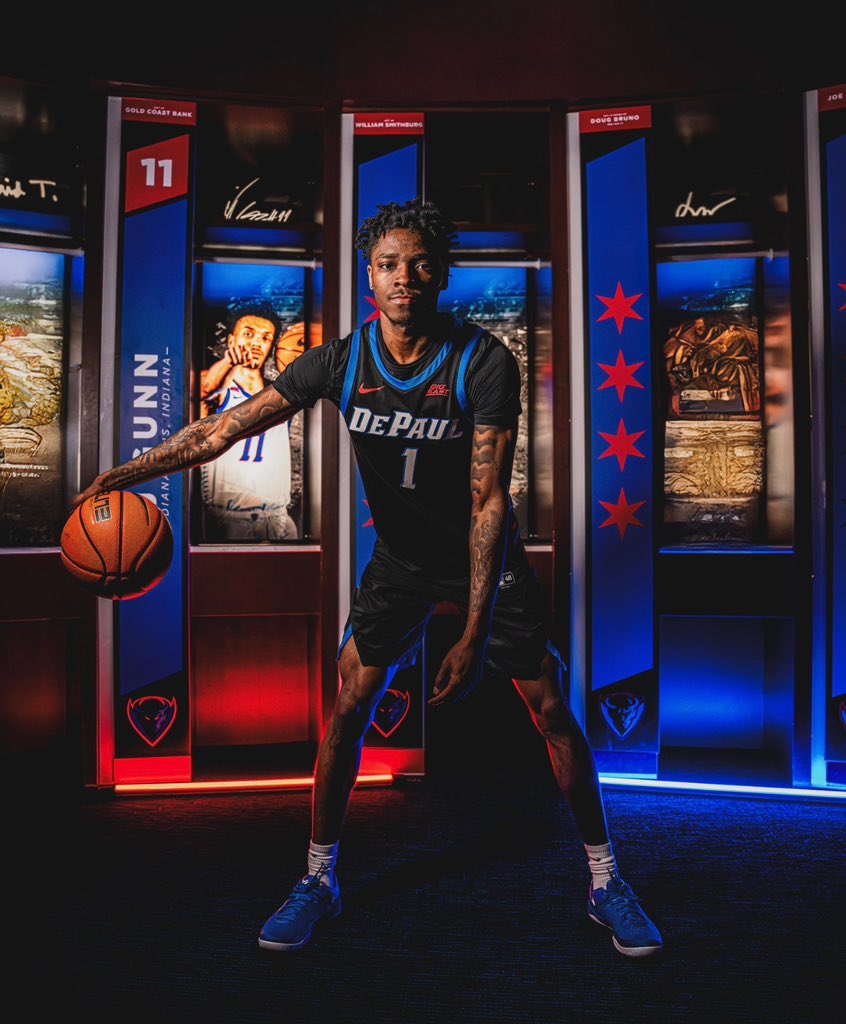 Don McHenry took an official visit to DePaul this weekend! How we feeling? #notcommitted