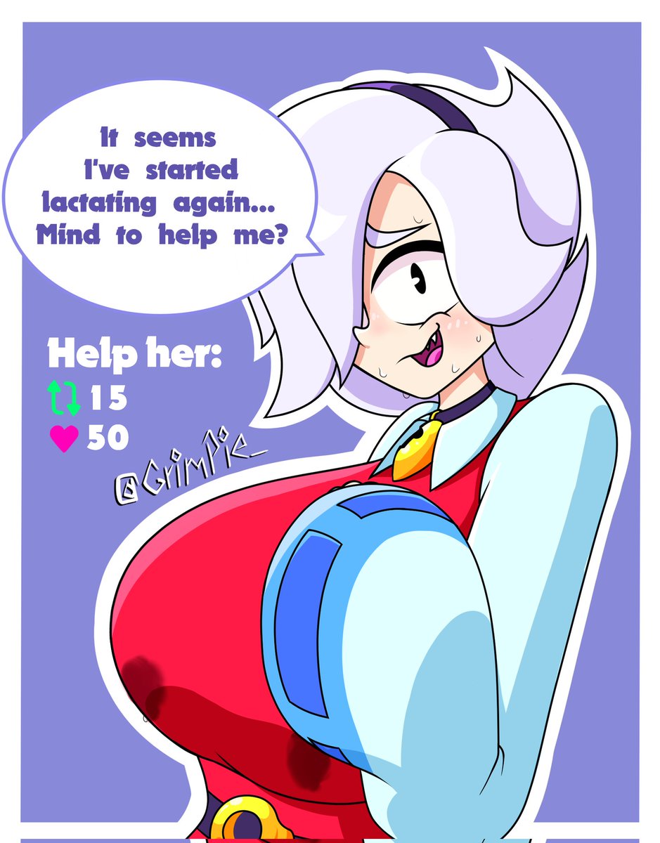 GrimPie_'s tweet photo. Colette needs your help 🫠
#BrawlStars #BrawlStarsArt #brawlstarscolette #ColetteBrawlStars #fanart #nsfw #fanart https://t.co/V564Gn91q1