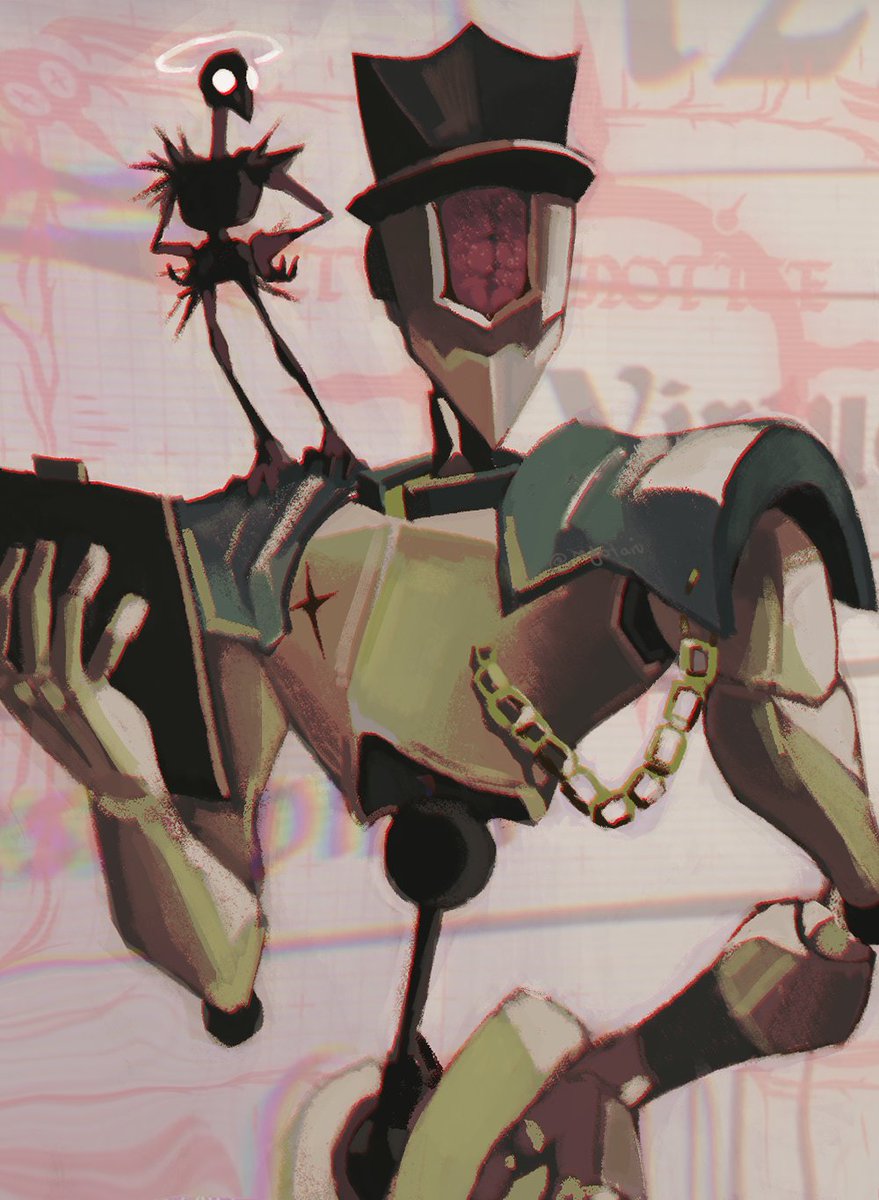 nyotarii's tweet image. hear me out. #TheGaslightDistrict #thegaslightdistrictfanart #Diligence