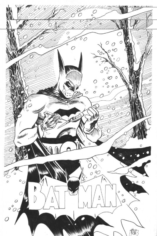 iamluke85's tweet photo. #batman artwork by #AndyFish https://t.co/wxJDze9tCr