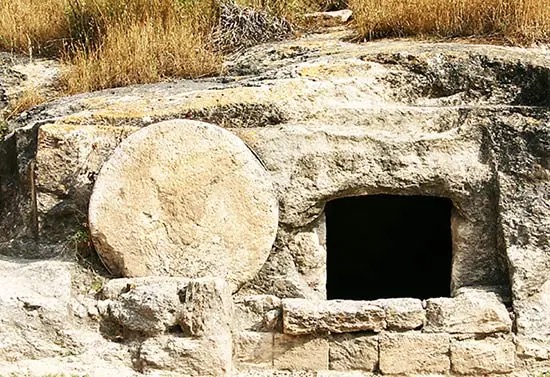 Easter morning. Stone’s gone. Tomb’s empty. Jesus is alive.

It’s the biggest moment in the history of the world.
And tucked right in the middle of it is one of the funniest verses in the Bible.

John 20. Mary Magdalene sees the tomb’s open, runs and tells Peter and John. They