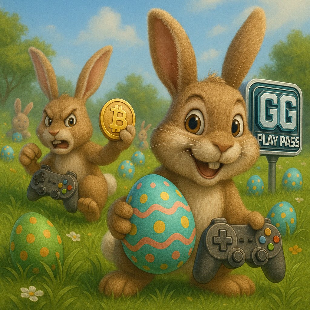 FULLCLIP_TEAM's tweet photo. Letโs keep it real this Easter
Play fair, spread love, and GAME HARD with your fam!
Load up those wallets and stack wins โ itโs $GGs season
Game on. Wallets up. Vibes high.
#GGPlayPass | #CryptoGaming | #PlayToEarn
#Web3Gaming #EasterVibes #GGsOnly https://t.co/ddOkkF90S4