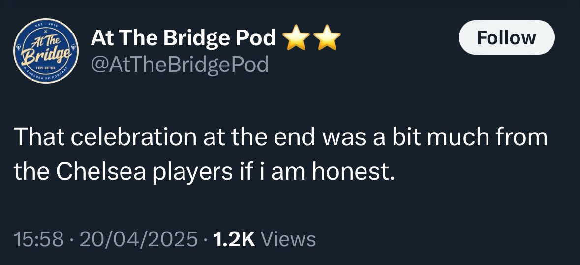 objective_cfc's tweet photo. THIS is what I’m talking about.

These are NOT Chelsea fans man.

If you’re going to turn on someone turn on accounts like this &amp;imo

Because they’re a cancer
Never happy.

Hate Maresca/love Maresca it doesn’t matter when CFC score a 93rd minute winner

Do better
@AtTheBridgePod https://t.co/mntqdGcbRr