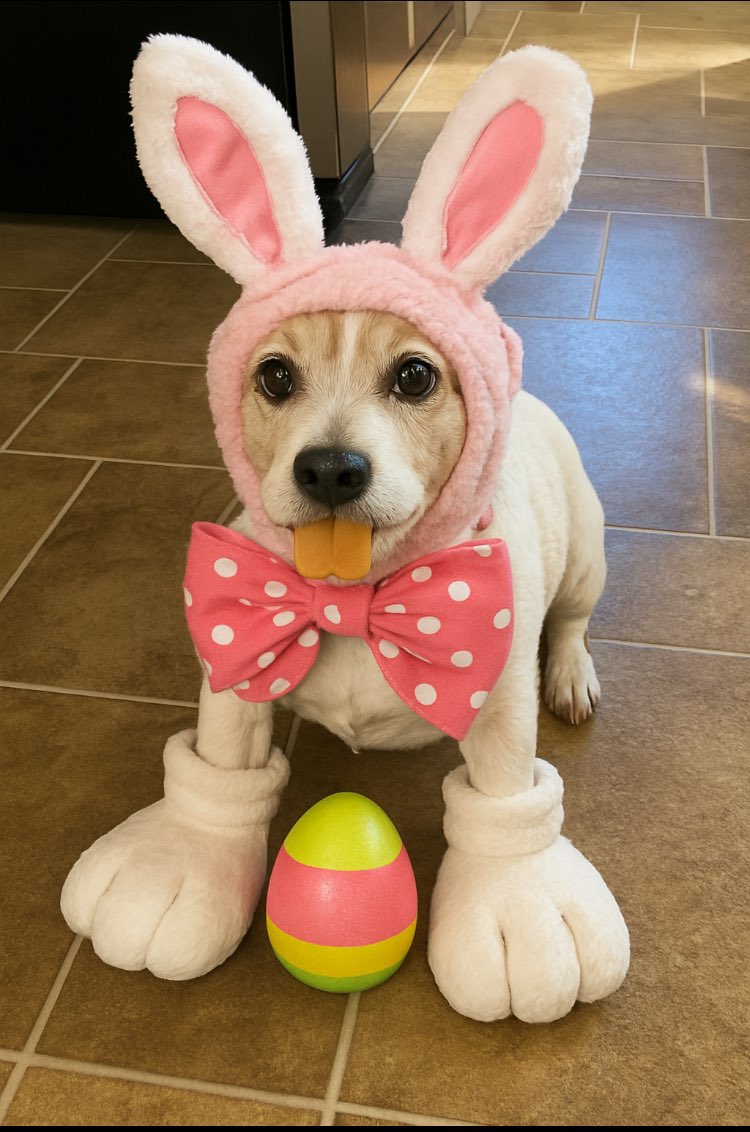 DaisyMaeJack's tweet image. Dis AI bizness is getting outta hand 🙄🐾♥️ #chatgpt #sofunny #Easter2025 #dogsofX