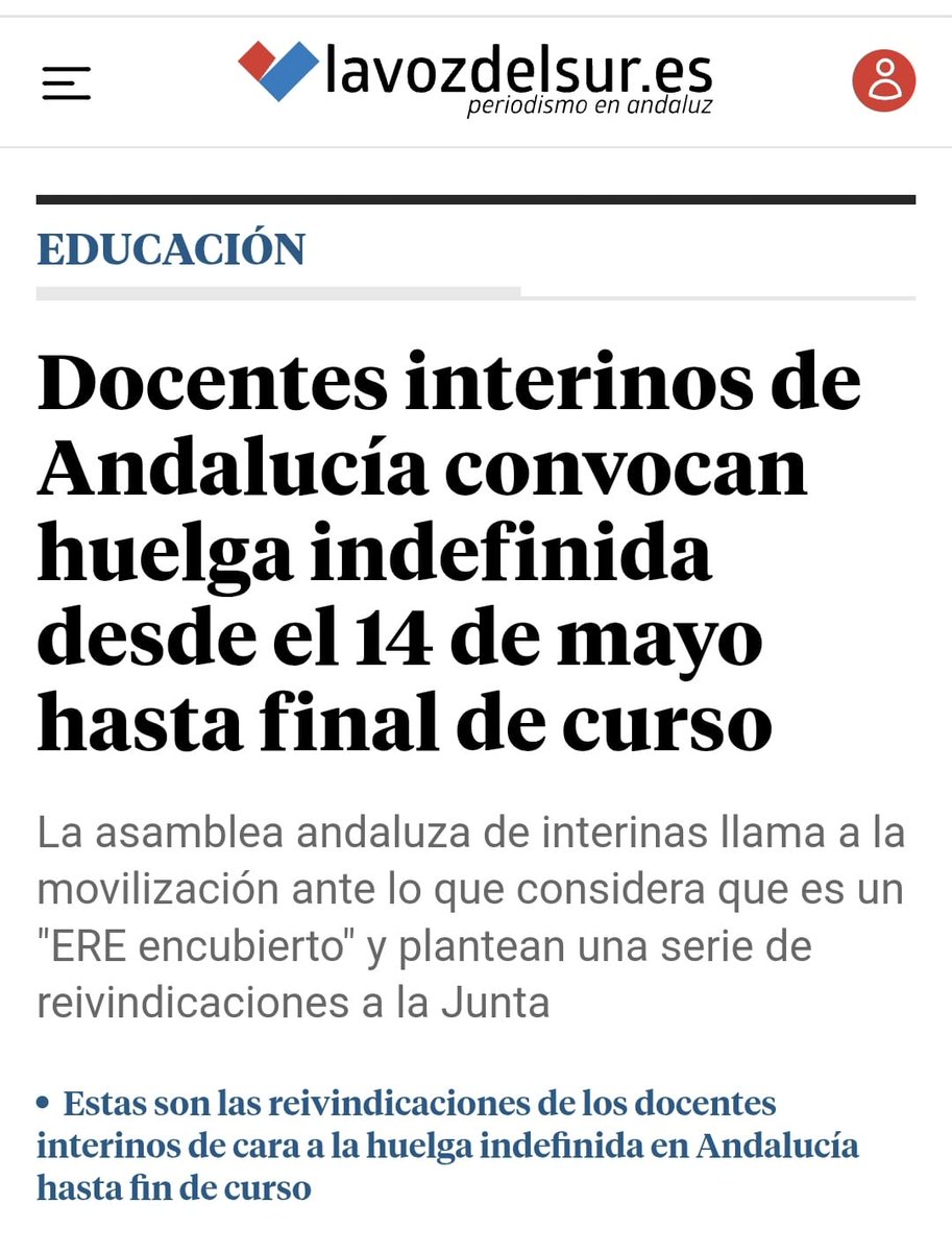 psoedeandalucia's tweet photo. 📢 El 14 de mayo serán los docentes interinos los que se echarán a la calle para decirle a Moreno Bonilla que basta ya. 

👉 Una vez más, los profesionales de la educación pública, como los de la sanidad o la dependencia,  pagan caro su nefasta gestión. 
https://t.co/FItwiXdDbl https://t.co/cMdrRkow04