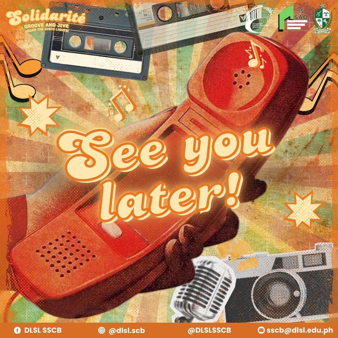 DLSLSSCB's tweet photo. See you later at Solidaritè! 👋✨

The disco lights are ready, the beats are set, and the stage is waiting for YOU! 💃🕺 Get ready to groove and jive under the disco light—Solidaritè is about to begin! 🎶🔥

Don’t miss out on a night of music, fun, and solidarity. See you there! https://t.co/xMLPTXVKFI