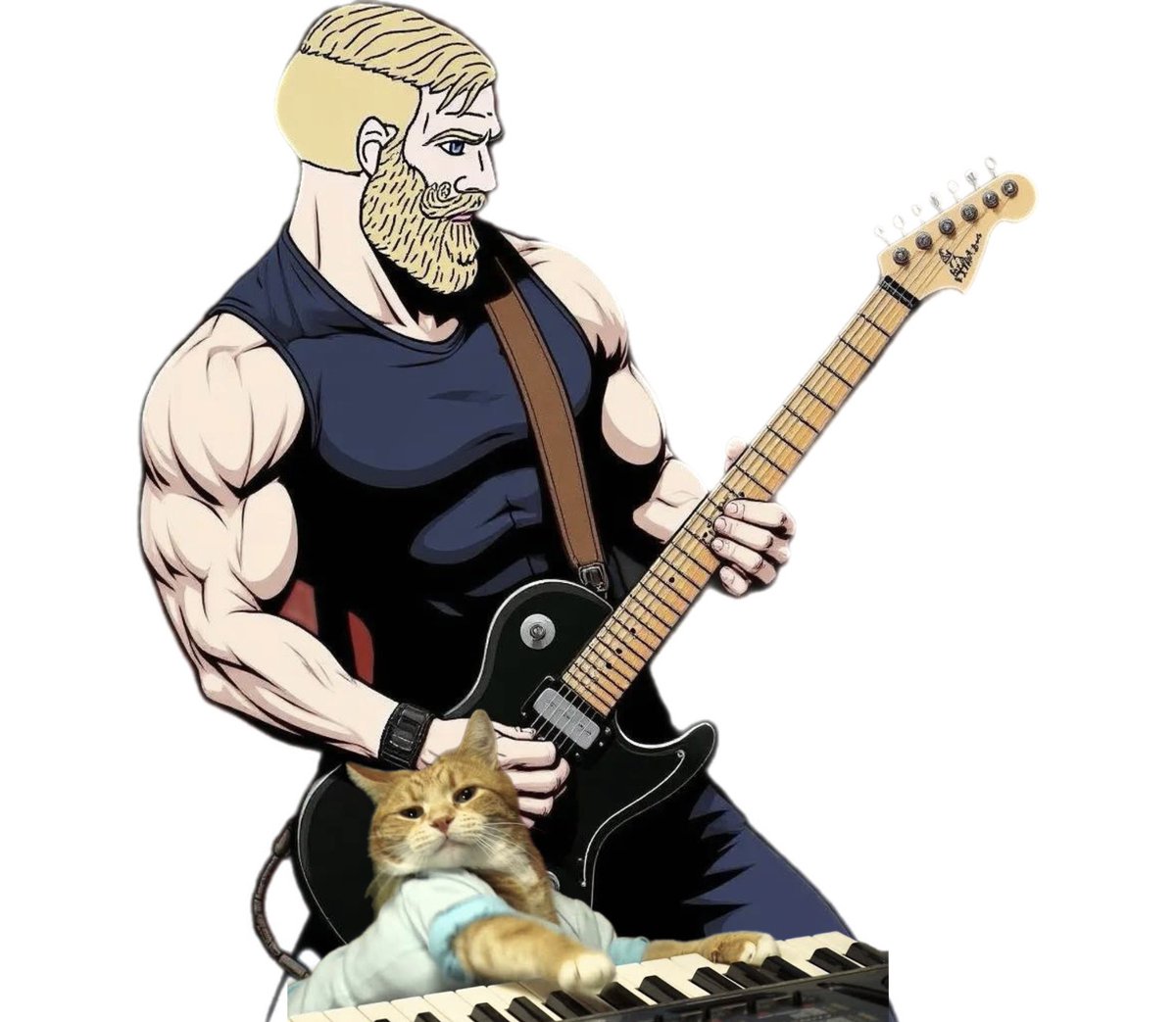 IamLaramie's tweet photo. The Ultimate Archetype #KINGOFMEMES IS #THECHAD aka @basedchad . $CHAD is not a memecoin; it's the #MEMEKING. The Ultimate #4CHANMAN. G.O.A.T. #CHAD is actually the most popular, the most relatable, longest standing meme of #4Chan. And now, he has a very powerful, tightly bound, insanely committed klik of Autisticly Enhanced Schizo-posting #CHAD's flooding all social platforms and taking over in true #CHAD fashion. We aren't just honoring the #SpiritofChad, we're possessed by it. Oh, and not just any #CHAD either. Oh no fren, The #CHADOFCHADS....... #THECHAD. Yup, you read right. The resurrect Archetype Himself. #CHAD has his own statement to make. We're just the hands and feet. The lineage has awakened๐(wish I could insert some Dio - Holy Diver right here)