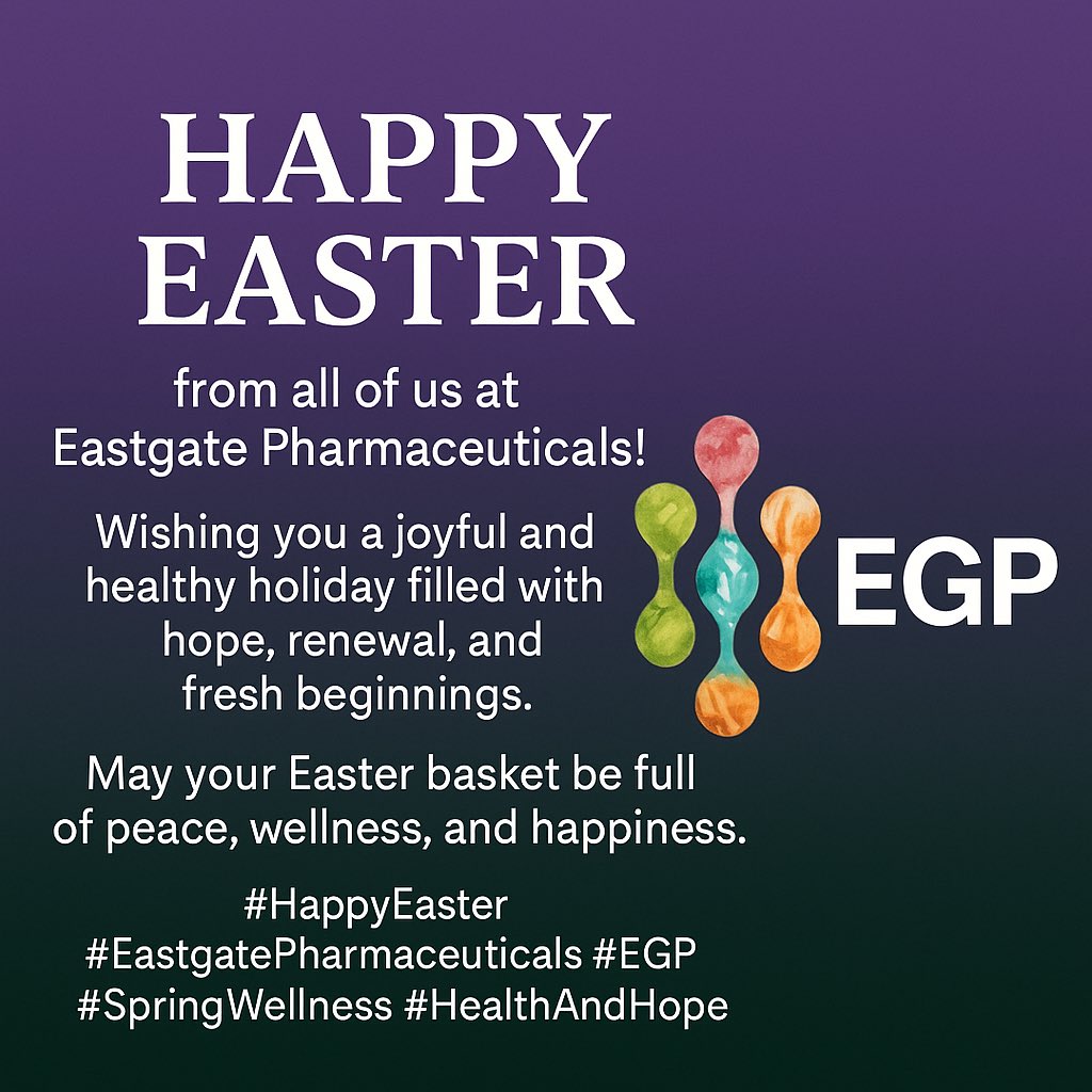 EastGate Pharmaceuticals tweet media