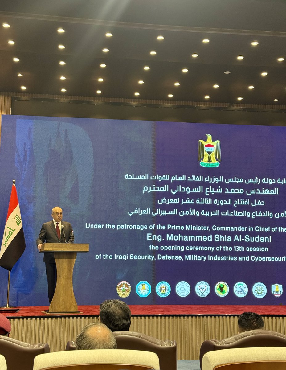 Mahmut_aga__'s tweet photo. Irak Başbakanı Muhammed Şiya es-Sudani nin katılımı ve Milli Savunma Bakan Yardımcısı Sayın Musa HEYBET ve beraberinde ki heyetin iştirakı ile Bağdat'ta Güvenlik, Savunma ve Askeri Sanayi (IQDEX) Fuarı'na katıldık. https://t.co/1apnWrohEF