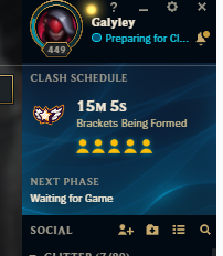 Galyley's tweet photo. @LeagueOfLegends is something going on? https://t.co/LpFd03XeLr
