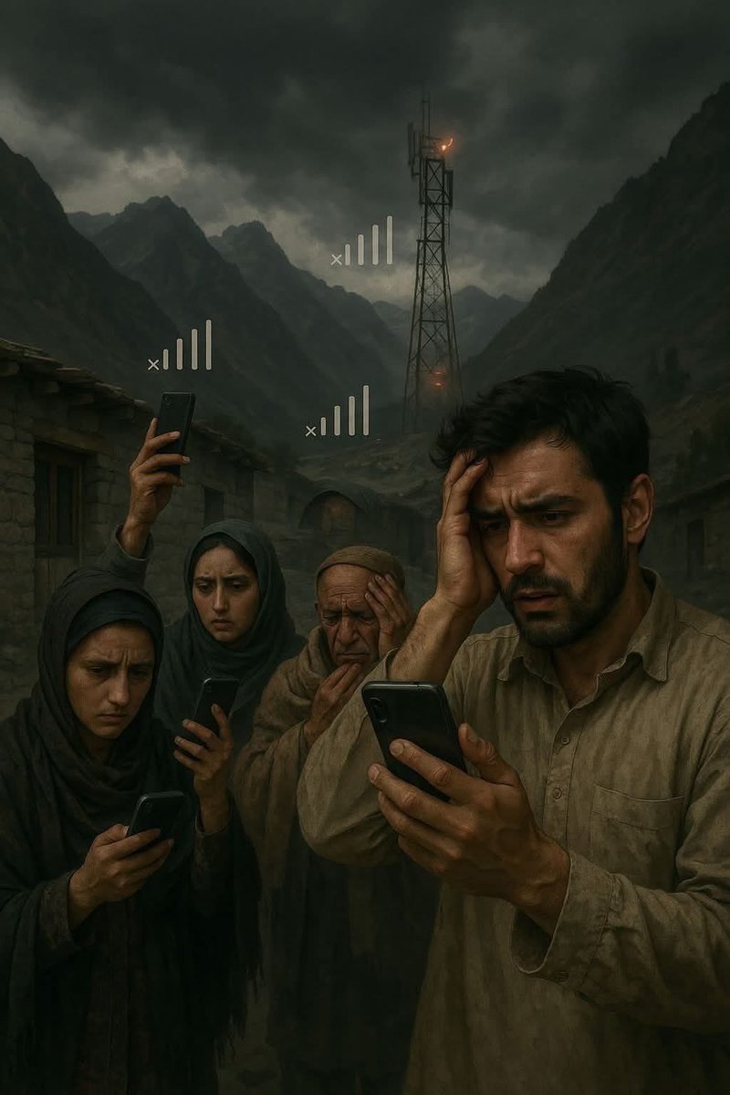 AnisAhm65801263's tweet photo. Ghizer isn’t asking for luxury. We’re demanding a basic human right: access to communication. Shame on telecom companies for decades of negligence.
#Internet4Ghizer #DigitalDiscrimination https://t.co/w6vu72q3Kn