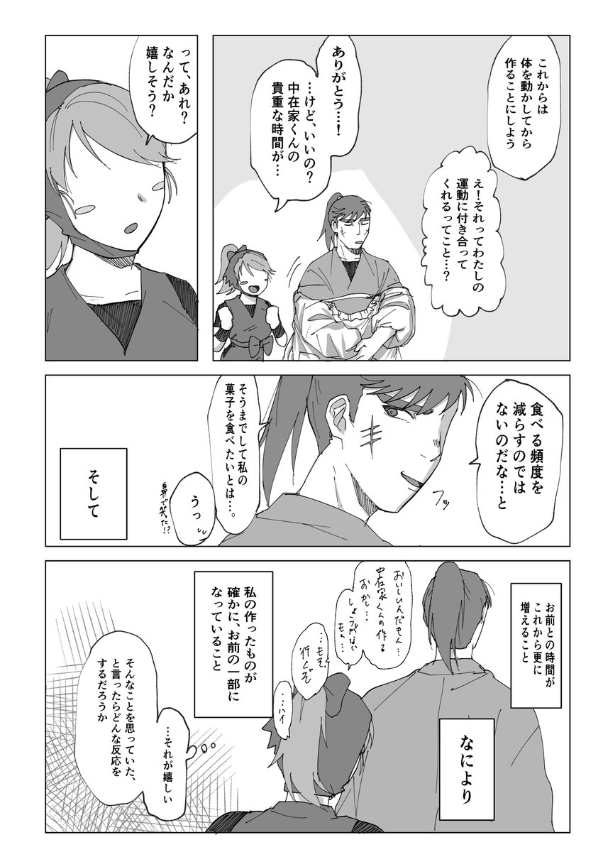 #RKRNプラス nkzik
お菓子を食べよう 一緒に  

⚠️夢主姿あり喋りあり自我強め⚠️
⚠️nkzik自覚あり  夢主自覚なし⚠️ 