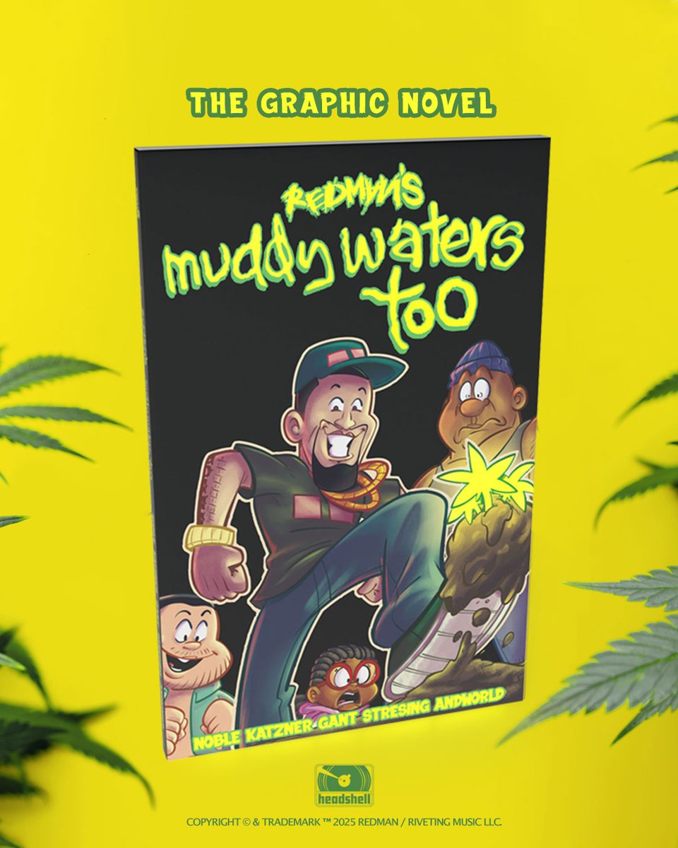 MUDDY WATERS TOO is an original graphic novel based on Redman's long-anticipated sequel to his classic album, Muddy Waters. This graphic novel contains the never-before-seen screenplay for Muddy Waters Too, a short film written by Redman, and a whole lot more! An OGN co-written