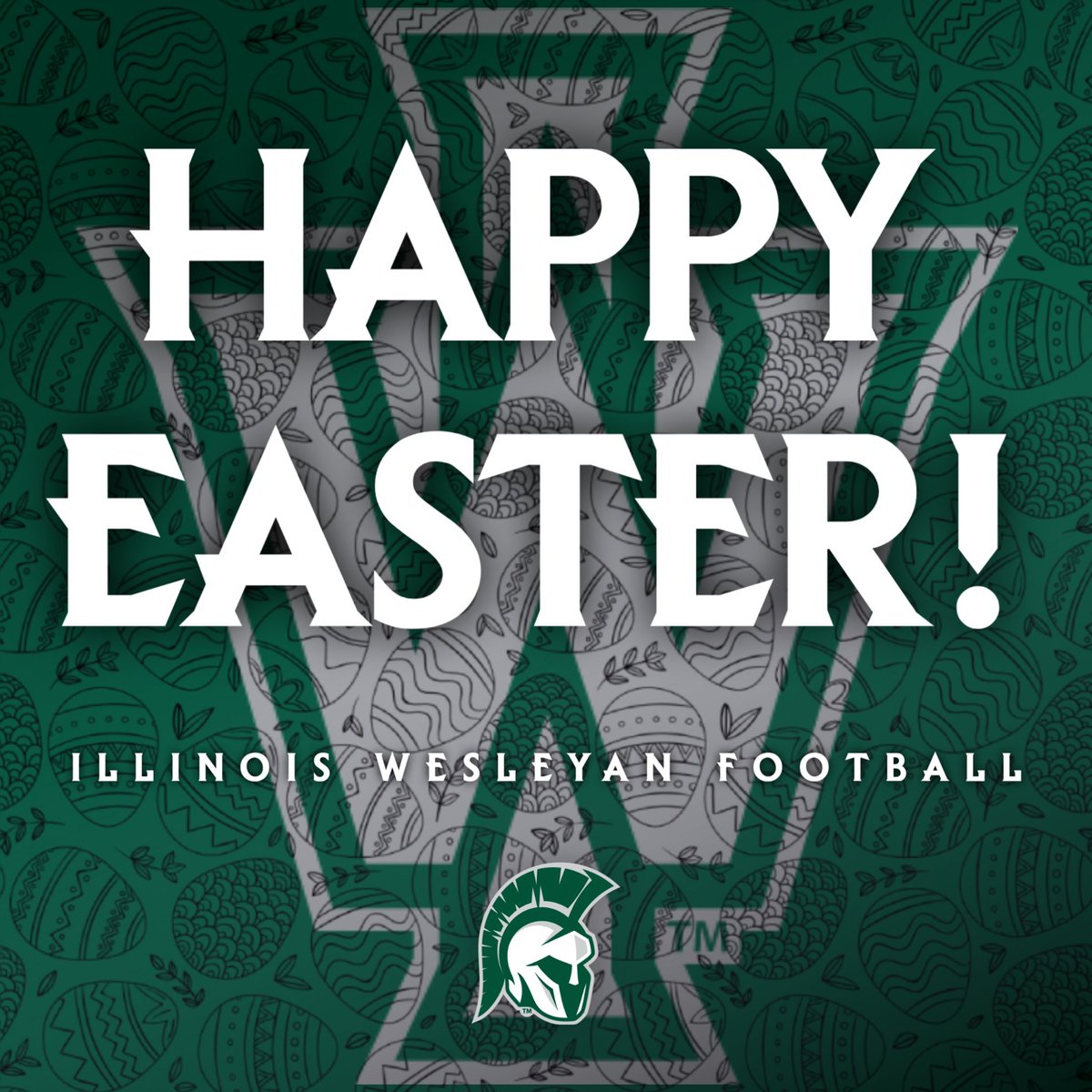 IWU football wanted to say… 
Happy Easter! 🐰