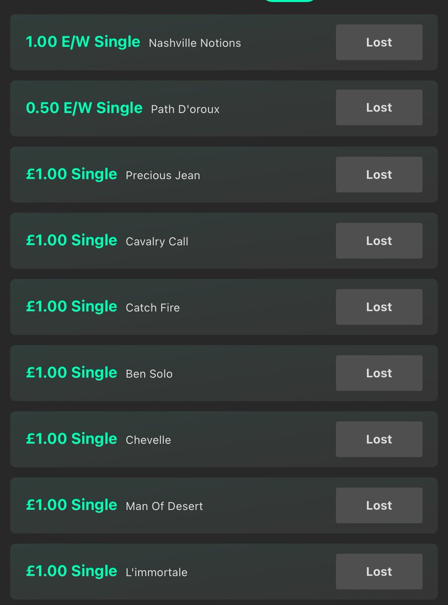 Neoburner's tweet photo. Even with the greatest dataset provided by @geegeez_uk , changing your strategy on the Bet Finder doesn’t always pay off! #keepitthesame 😬 https://t.co/zChQw3VzkO