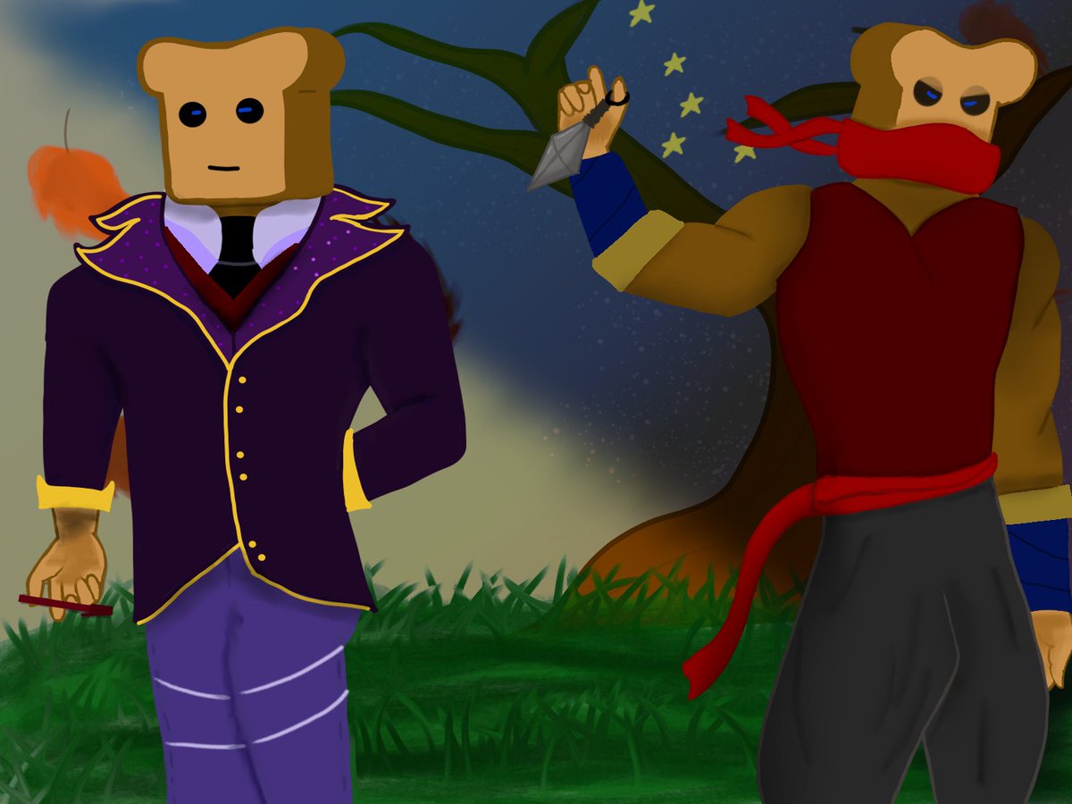 DarKnightEntity's tweet image. Well I finished my Newest Toast N' Ninja Looks Which I think turned out pretty nice #1loaf