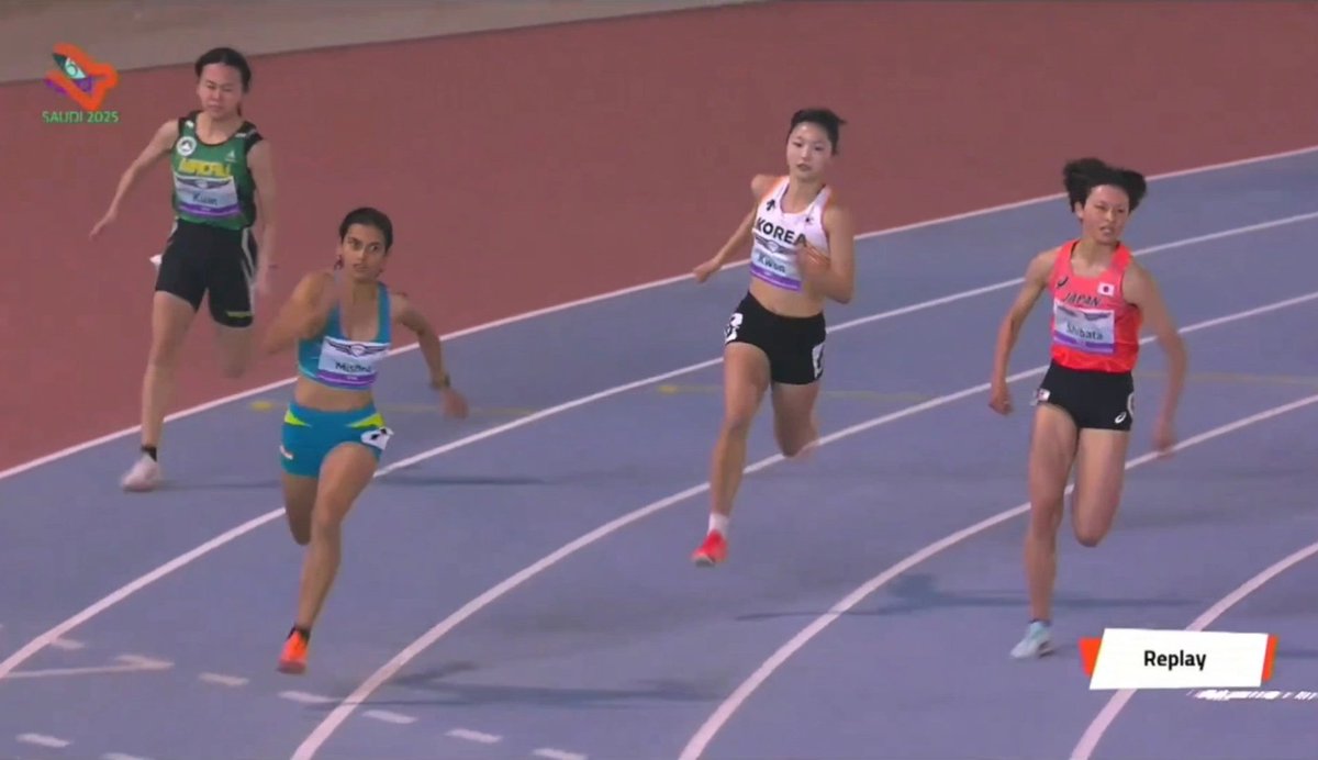 gunjan_anurag's tweet photo. Among the Top 8 in 200m in Asia.
(6th Asian U18 Athletics Championships 2025) #CitiusAltiusFortius #RunPrishaRun https://t.co/1s3BFdCdPZ