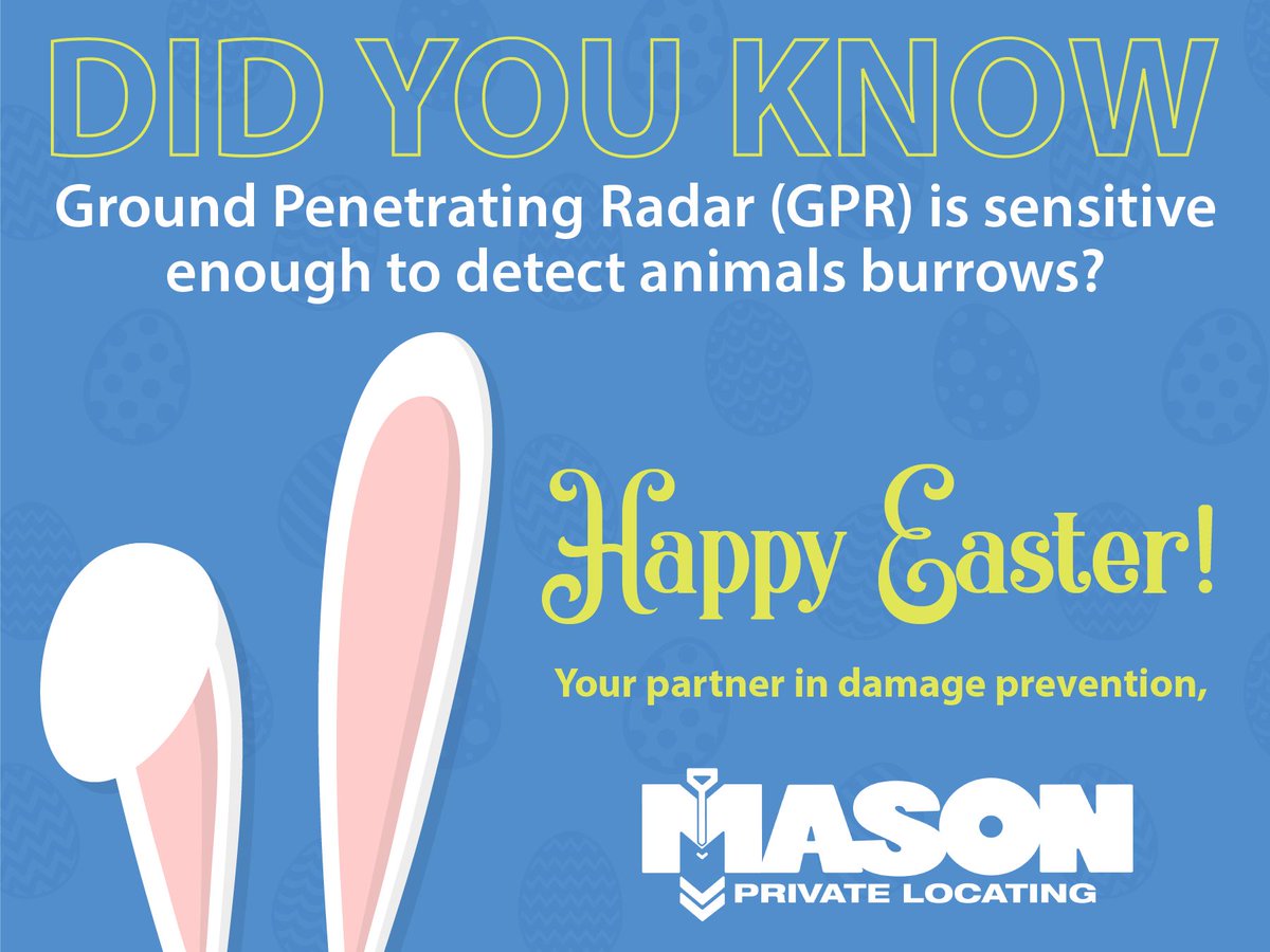 PrivateLocating's tweet image. Happy Easter! From your friends at #teamMPL