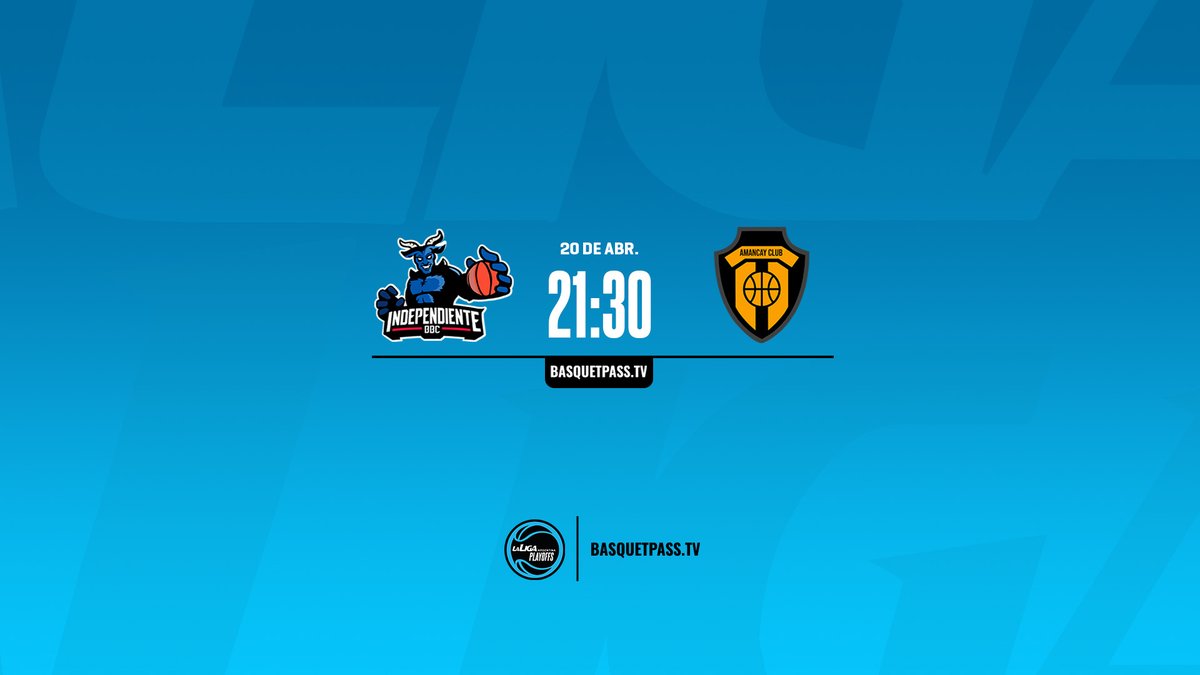Amamos el Básquet (@amamoselbasquet) on Twitter photo 🏀 | 𝐂𝐔𝐀𝐑𝐓𝐎 𝐉𝐔𝐄𝐆𝐎 𝐄𝐍 𝐌𝐀𝐑𝐂𝐇𝐀
🏆 <a href="/LigaARGbasquet/">#FinalesLaLigaArgentina</a>
➡️ Semifinales Norte
🗓️ Hoy 20/4
1️⃣ Partido
💻 Básquet Pass
🕤 21:30h
🔵🔴 Independiente (1) 🆚 (2) Amancay 🖤💛
📸 Liga Argentina 🏀 | 𝐂𝐔𝐀𝐑𝐓𝐎 𝐉𝐔𝐄𝐆𝐎 𝐄𝐍 𝐌𝐀𝐑𝐂𝐇𝐀
🏆 <a href="/LigaARGbasquet/">#FinalesLaLigaArgentina</a>
➡️ Semifinales Norte
🗓️ Hoy 20/4
1️⃣ Partido
💻 Básquet Pass
🕤 21:30h
🔵🔴 Independiente (1) 🆚 (2) Amancay 🖤💛
📸 Liga Argentina
