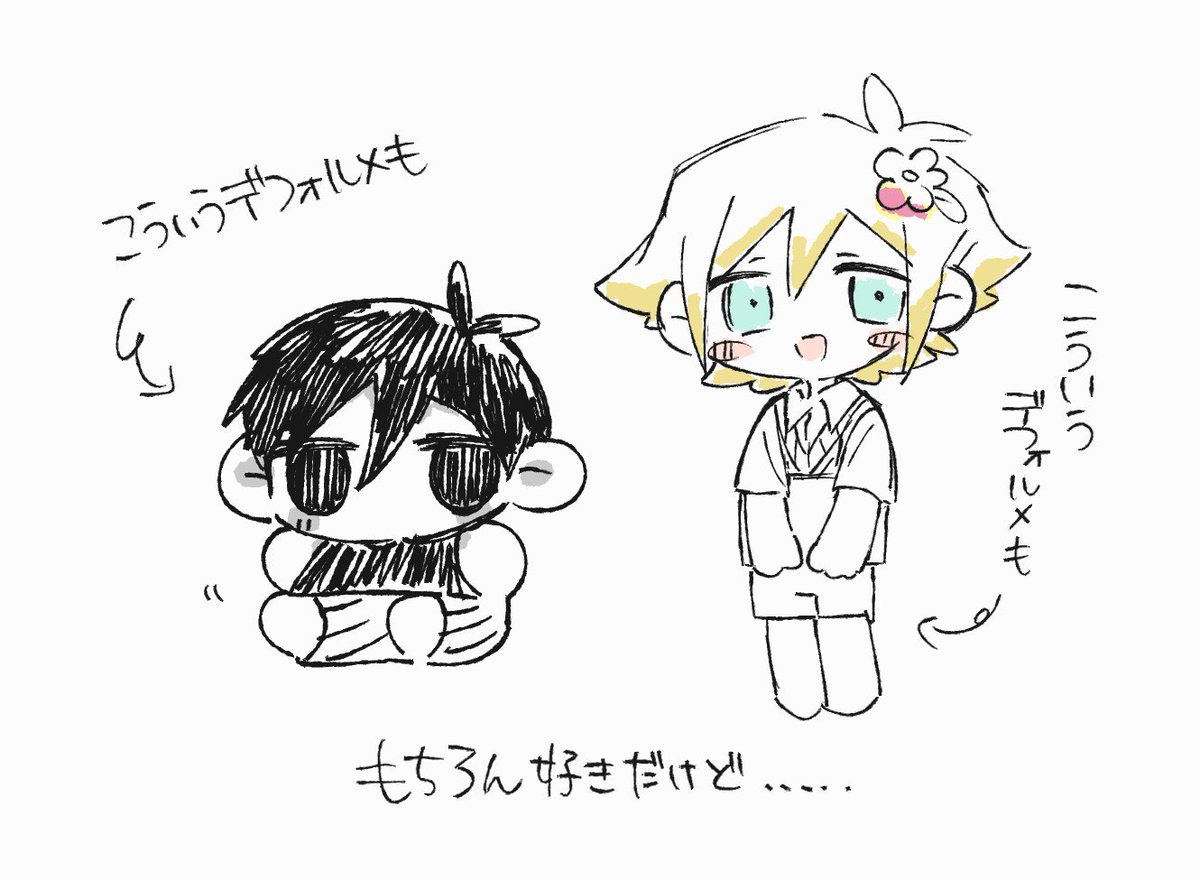 好きなデフォルメ姿の話 