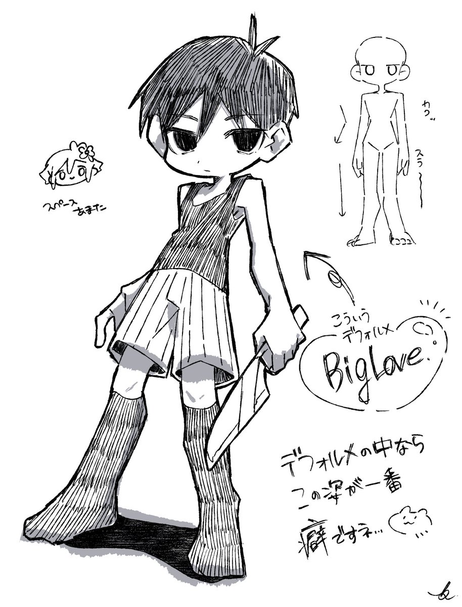 好きなデフォルメ姿の話 