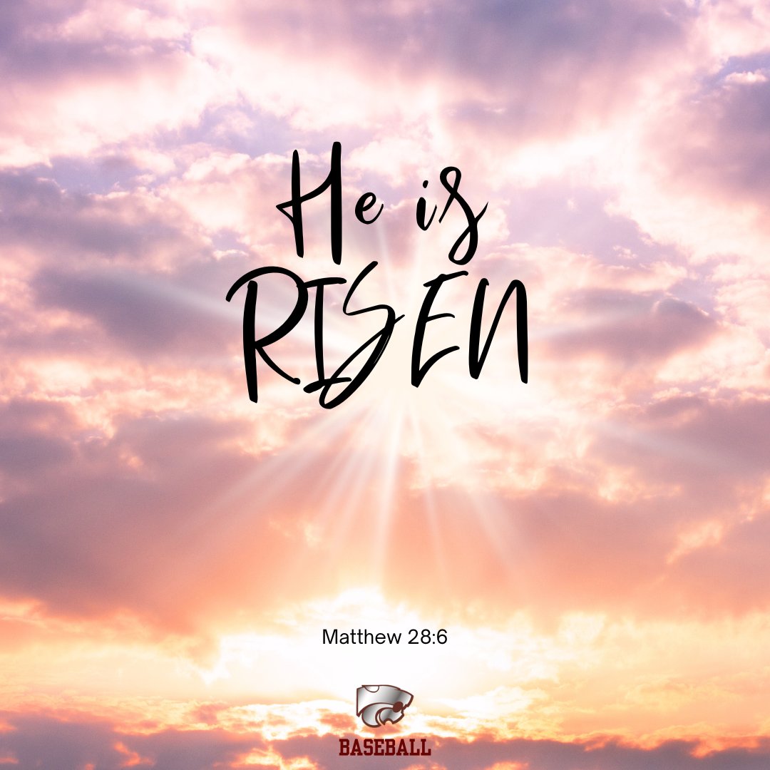 From everyone who is Whitehouse Baseball, Happy Easter everyone. Thank you Jesus for fulfilling your promises!