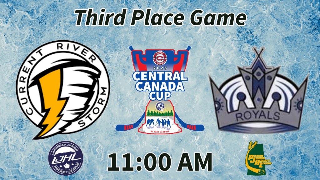 LJHL (@ljrhl) on Twitter photo Current River Storm wrap up their <a href="/CentCanadaCup/">Central Canada Cup</a> today in Alberta against the Saskatoon Royals
watch.castr.io/C50sgLz0FsSrmc… Current River Storm wrap up their <a href="/CentCanadaCup/">Central Canada Cup</a> today in Alberta against the Saskatoon Royals
watch.castr.io/C50sgLz0FsSrmc…