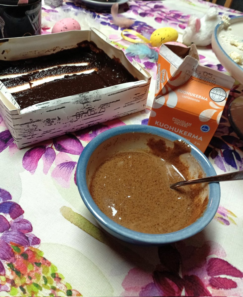 notshuppet's tweet photo. Making sobr eat beautiful finnish easter delicaties https://t.co/WSkdcqGUed